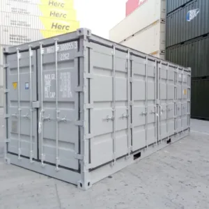 Contenedor Maritímo 20 Pies Lateral Abierto (open side)